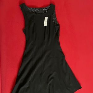 WHBM classic black aline dress size 8